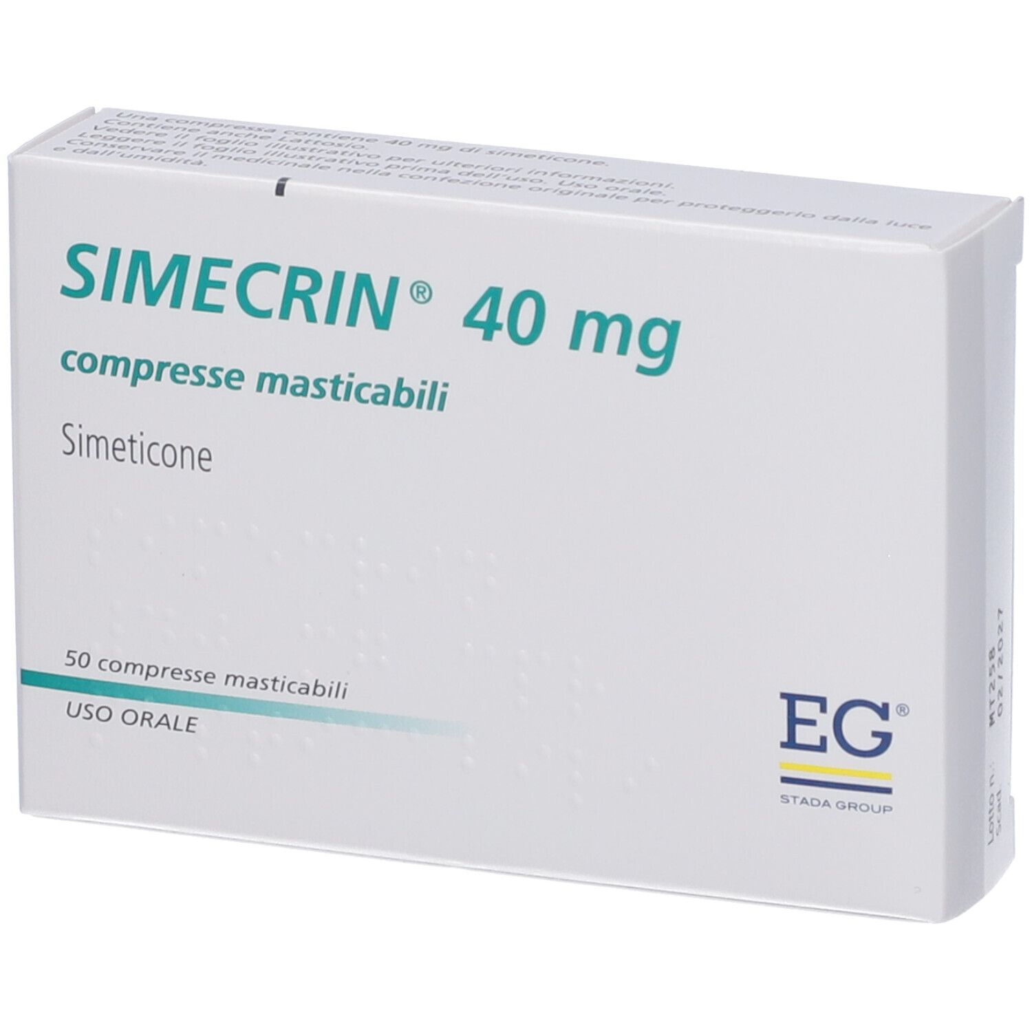SIMECRIN 40 mg Simeticone compresse masticabili
