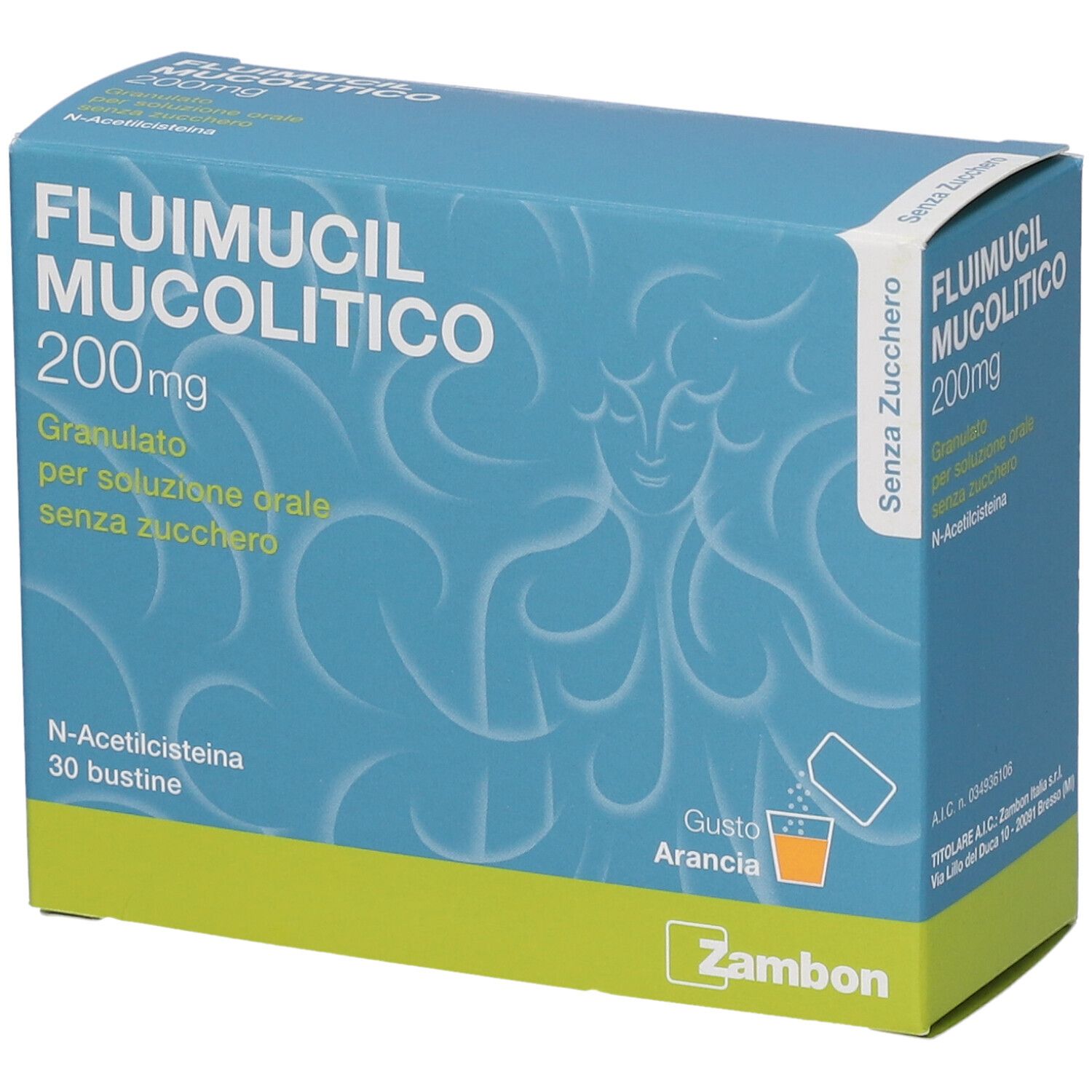 FLUIMUCIL MUCOLITICO 200 mg Granulato Bustine Senza Zucchero