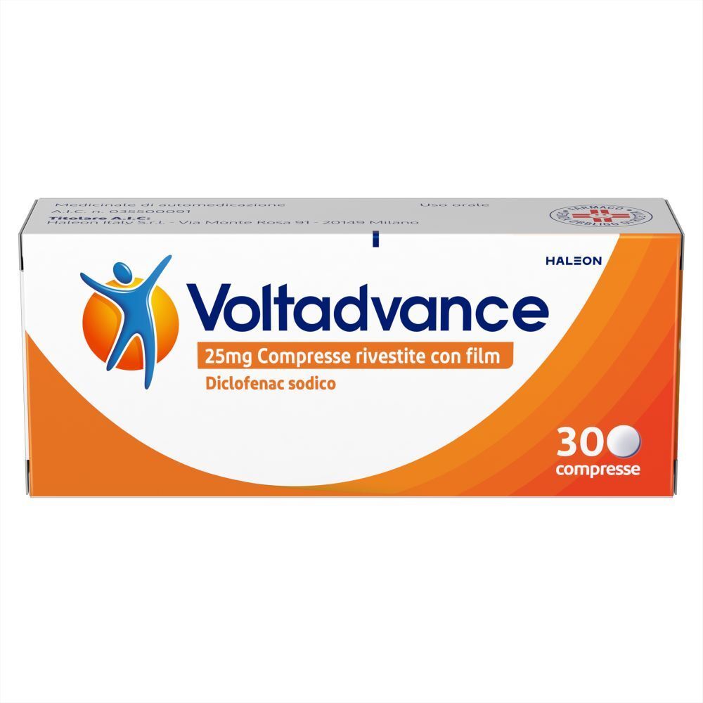 Voltadvance Antinfiammatorio Diclofenac Mal di Schiena, 30cpr