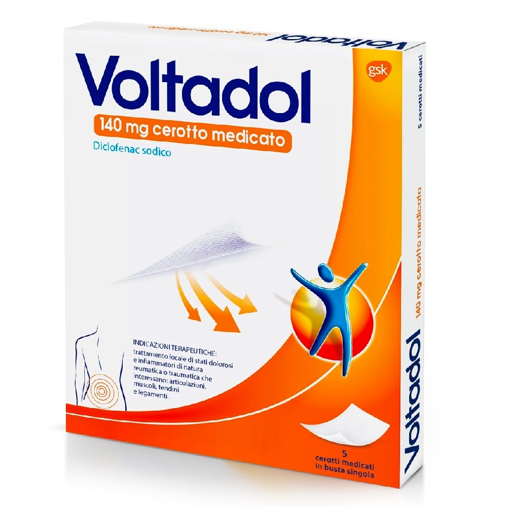 Image of Voltadol 140 mg 5 Cerotti Medicati