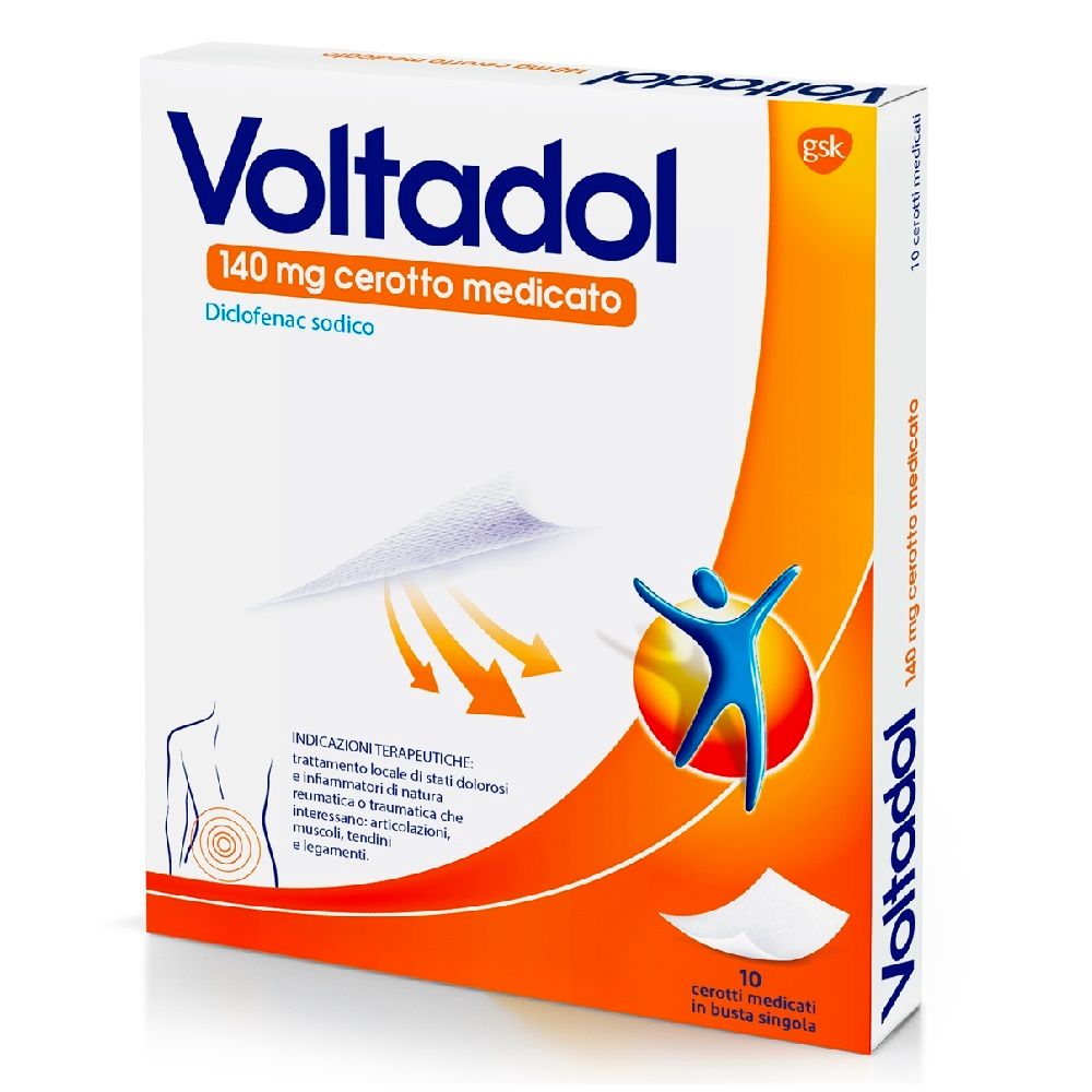 Image of Voltadol 140 mg 10 Cerotti Medicati