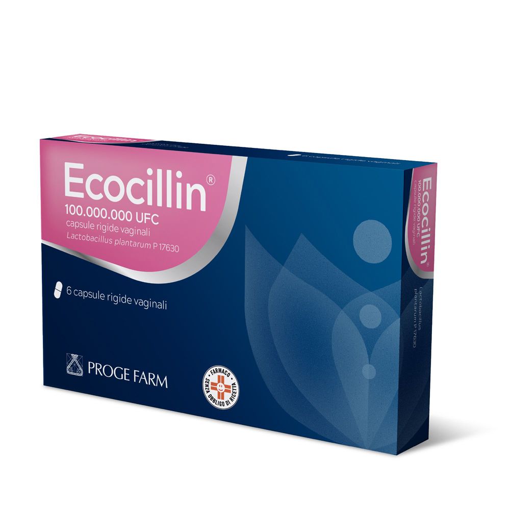 ECOCILLIN 100.000.000 UFC capsule rigide vaginali