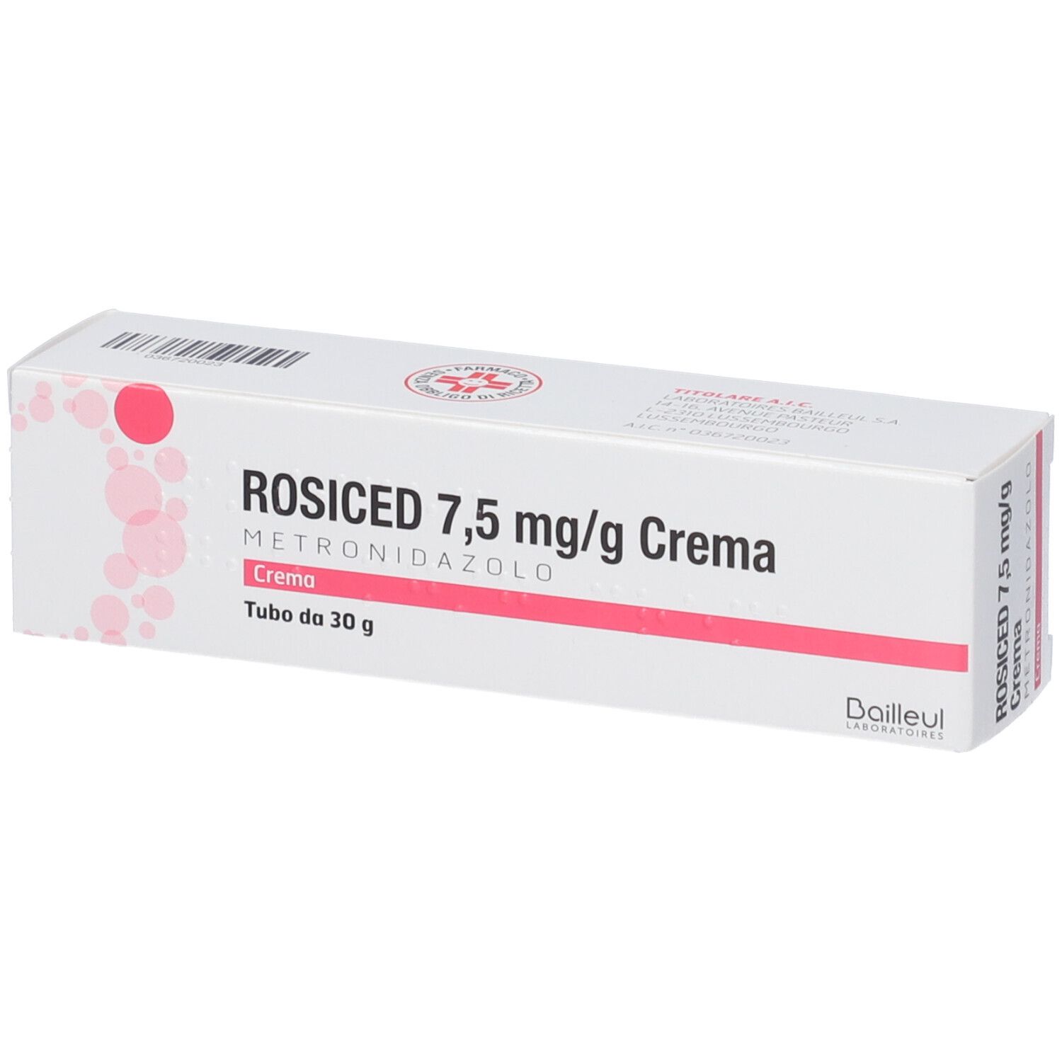 ROSICED® 7,5 mg/g Tubo da 30 g