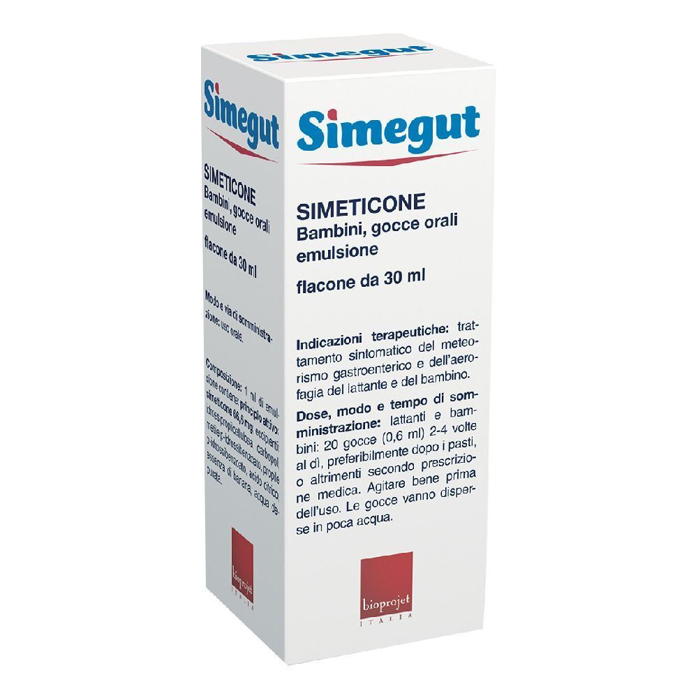Simegut Bambini Gocce orali, Emulsione