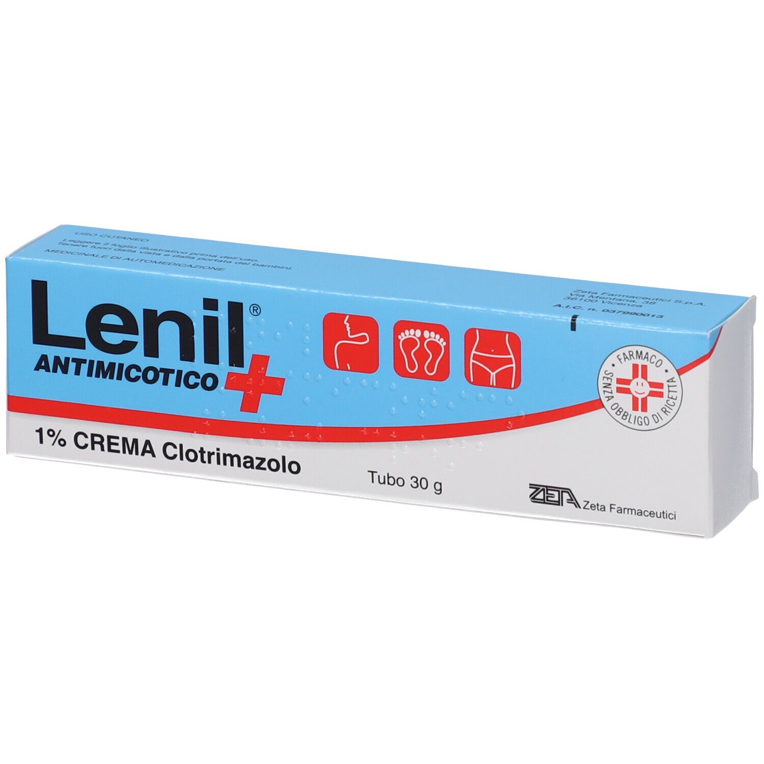 LENIL ANTIMICOTICO 10 mg/g crema