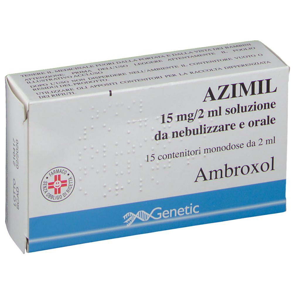 AZIMIL 15 mg/2 ml soluzione da nebulizzare e orale