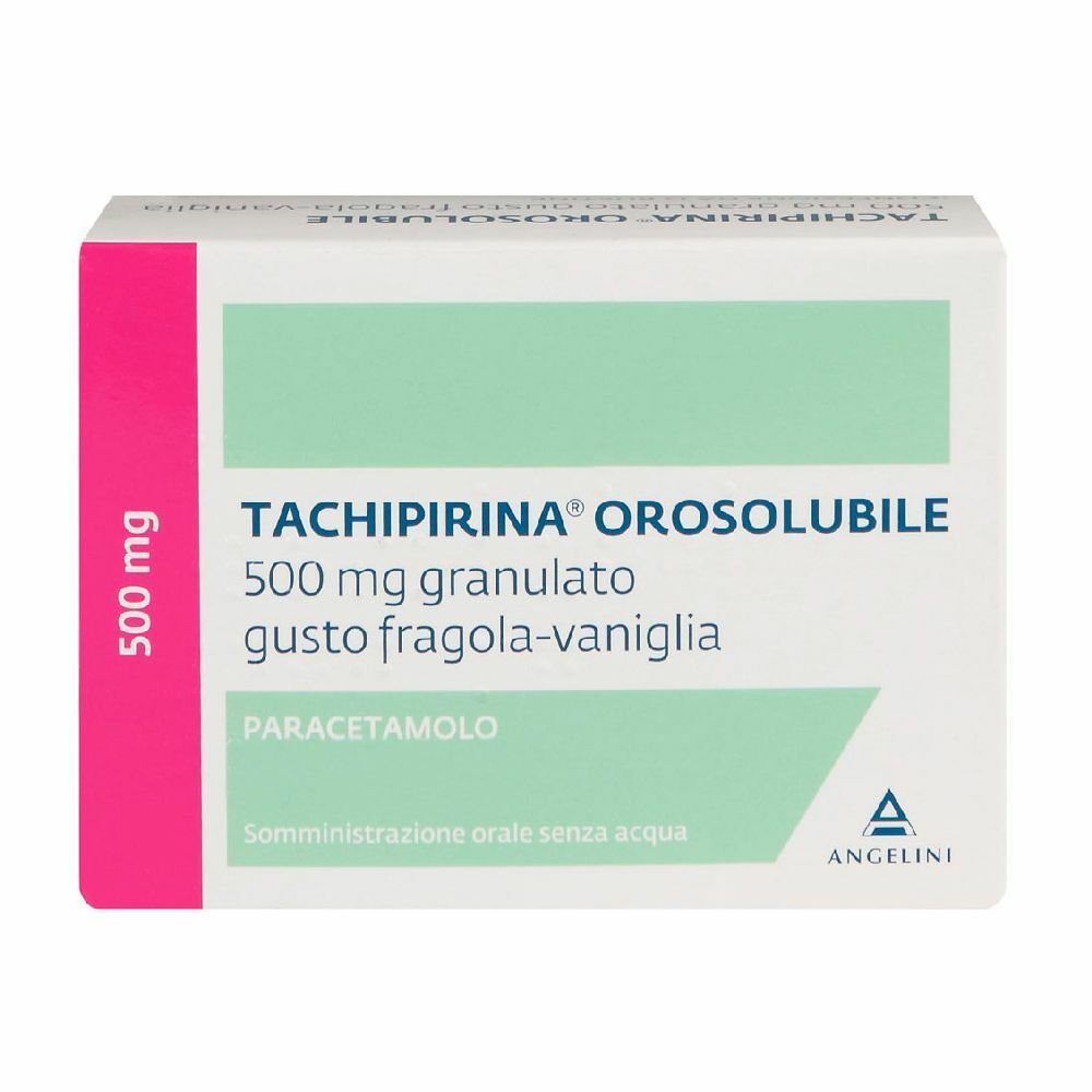 Image of TACHIPIRINA® OROSOLUBILE 500 mg Gusto fragola-vaniglia