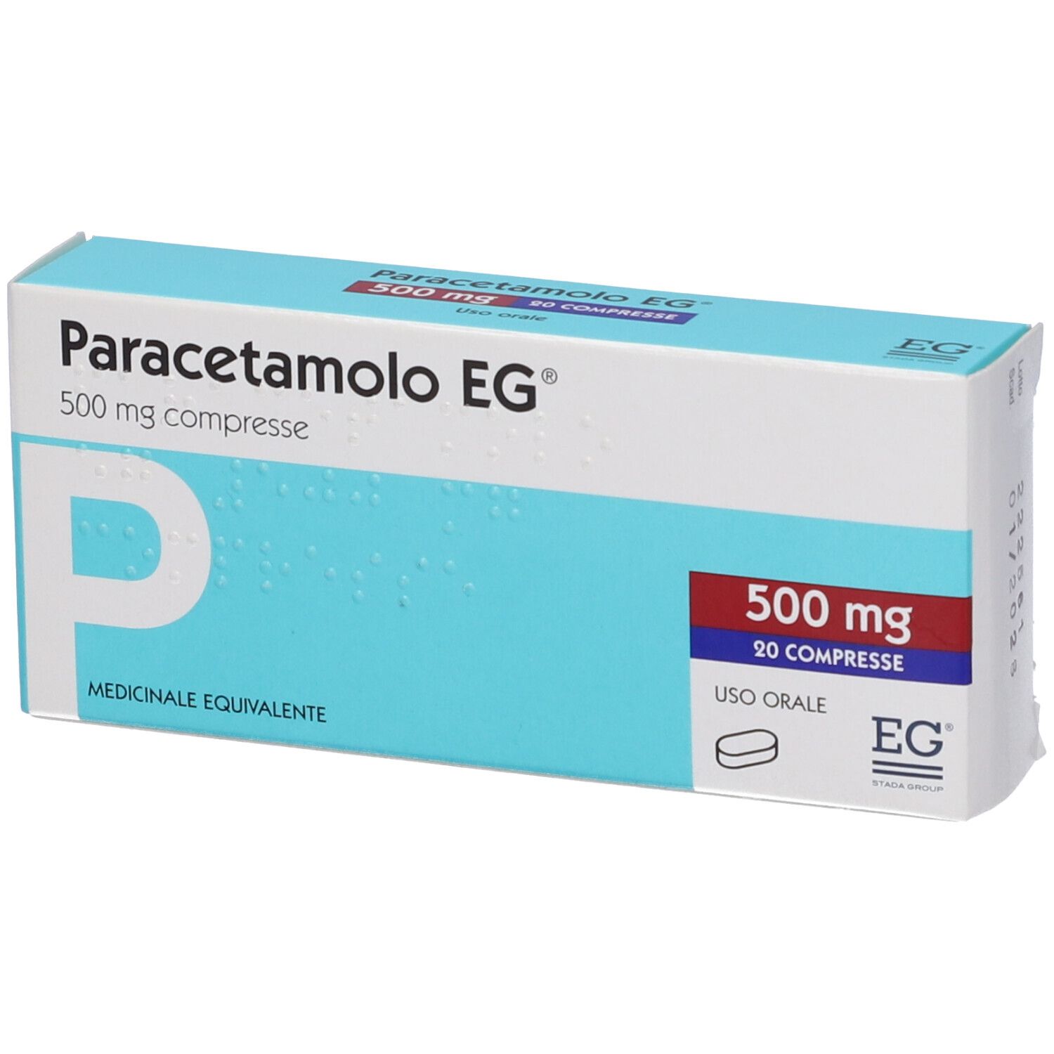 PARACETAMOLO EG 500 mg compresse