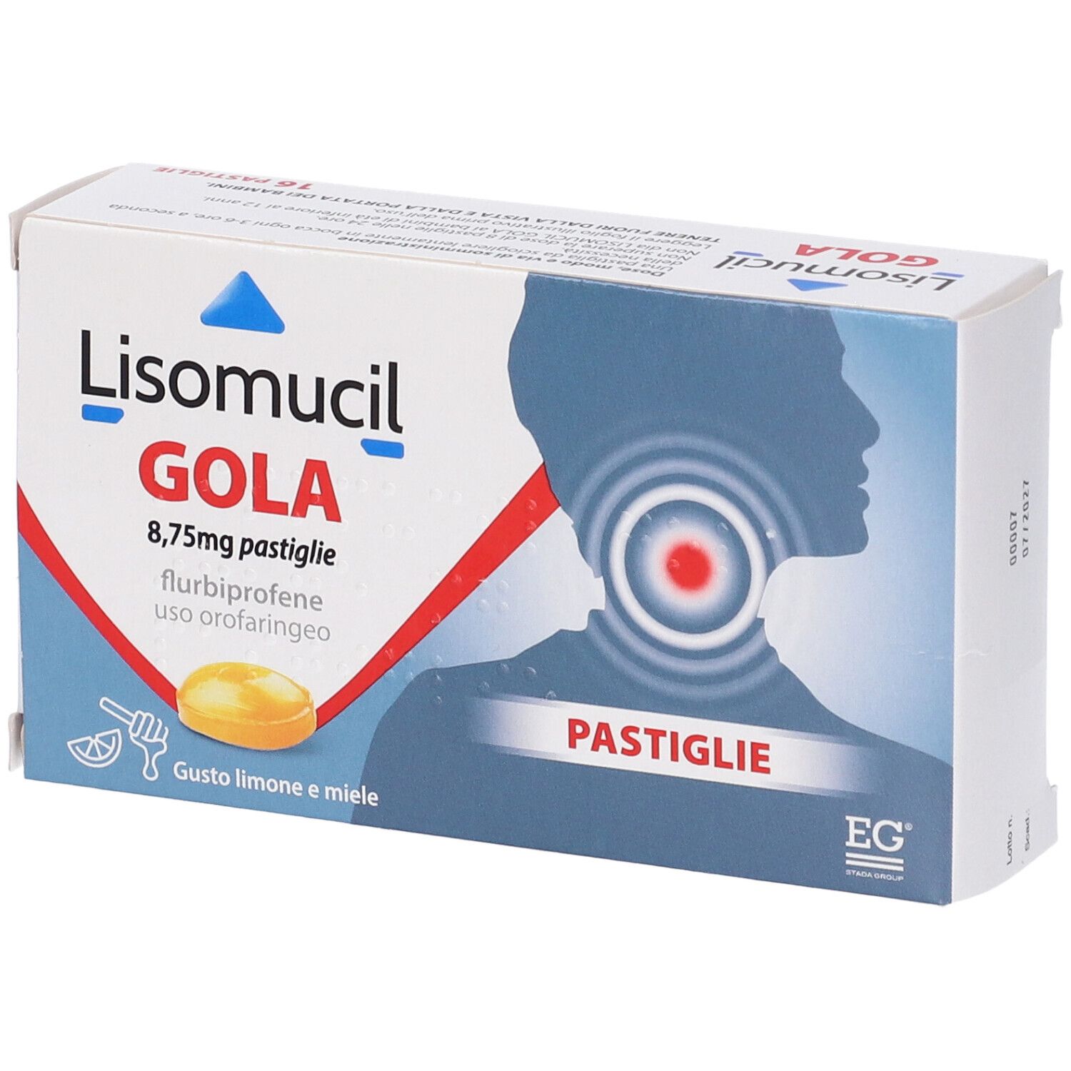 LISOMUCIL GOLA 8,75 mg pastiglie gusto limone e miele