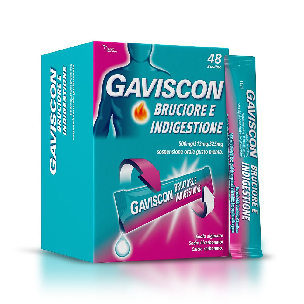 GAVISCON Bruciore e Indigestione Sospensione Orale Bustine