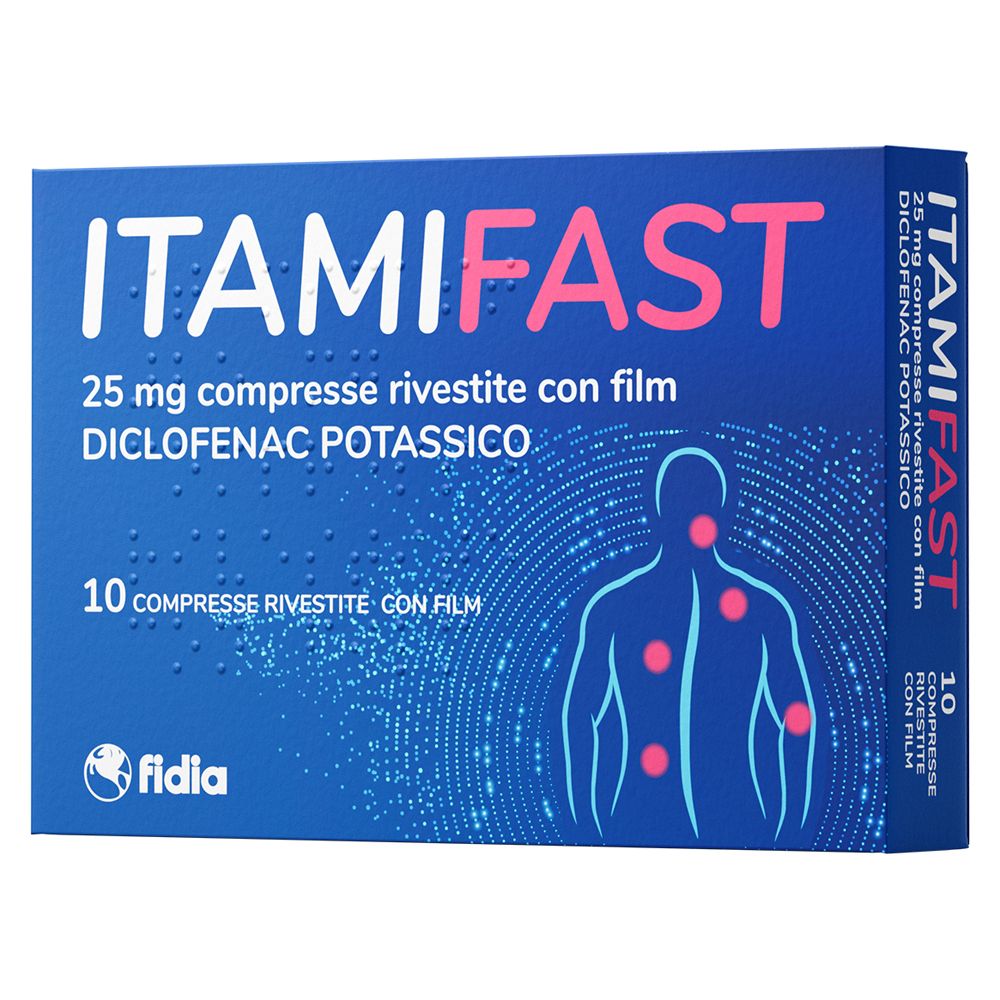 ITAMIFAST 25 mg compresse rivestite con film