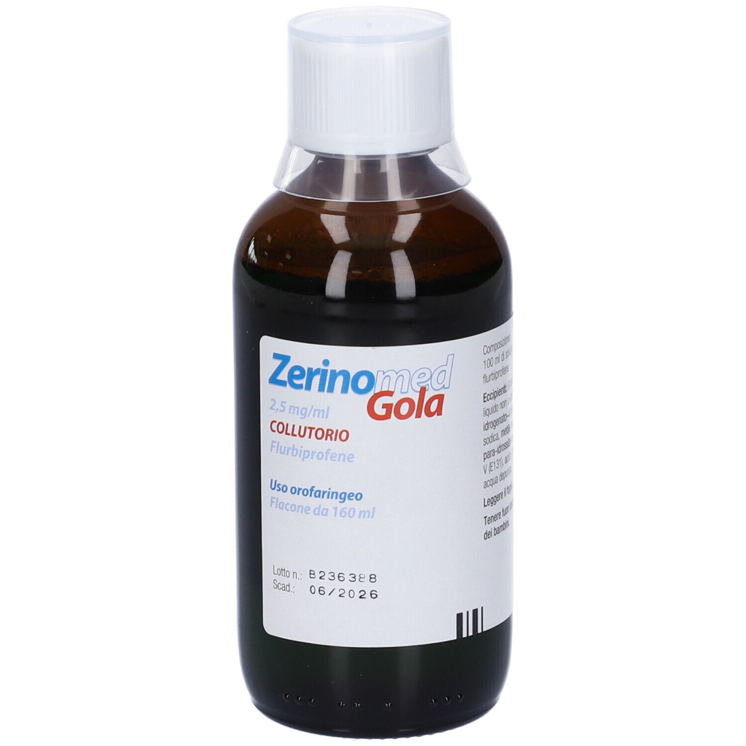 ZERINOMED GOLA 2,5 mg/ml collutorio