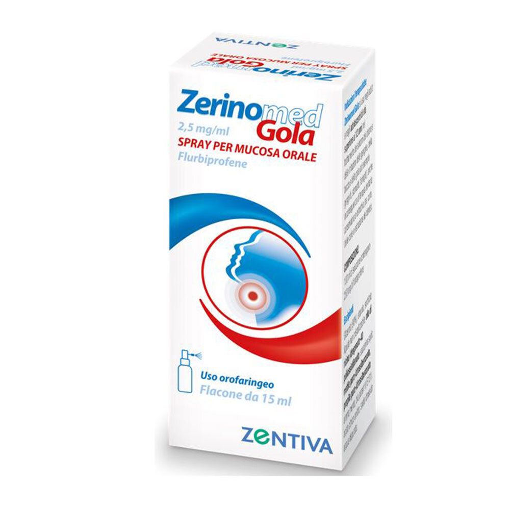 ZERINOMED GOLA 2,5 mg/ml spray per mucosa orale