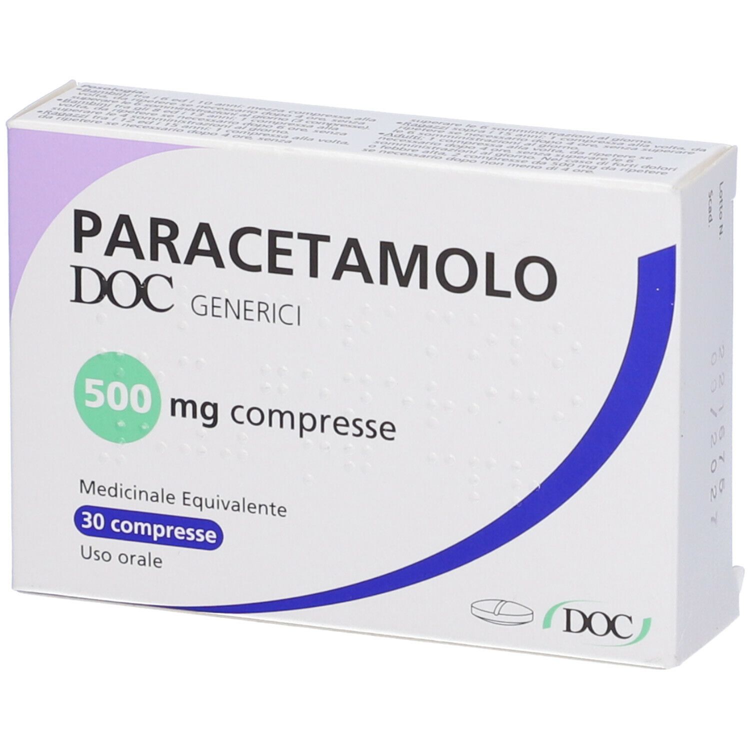 Image of Doc Paracetamolo Compresse 500Mg