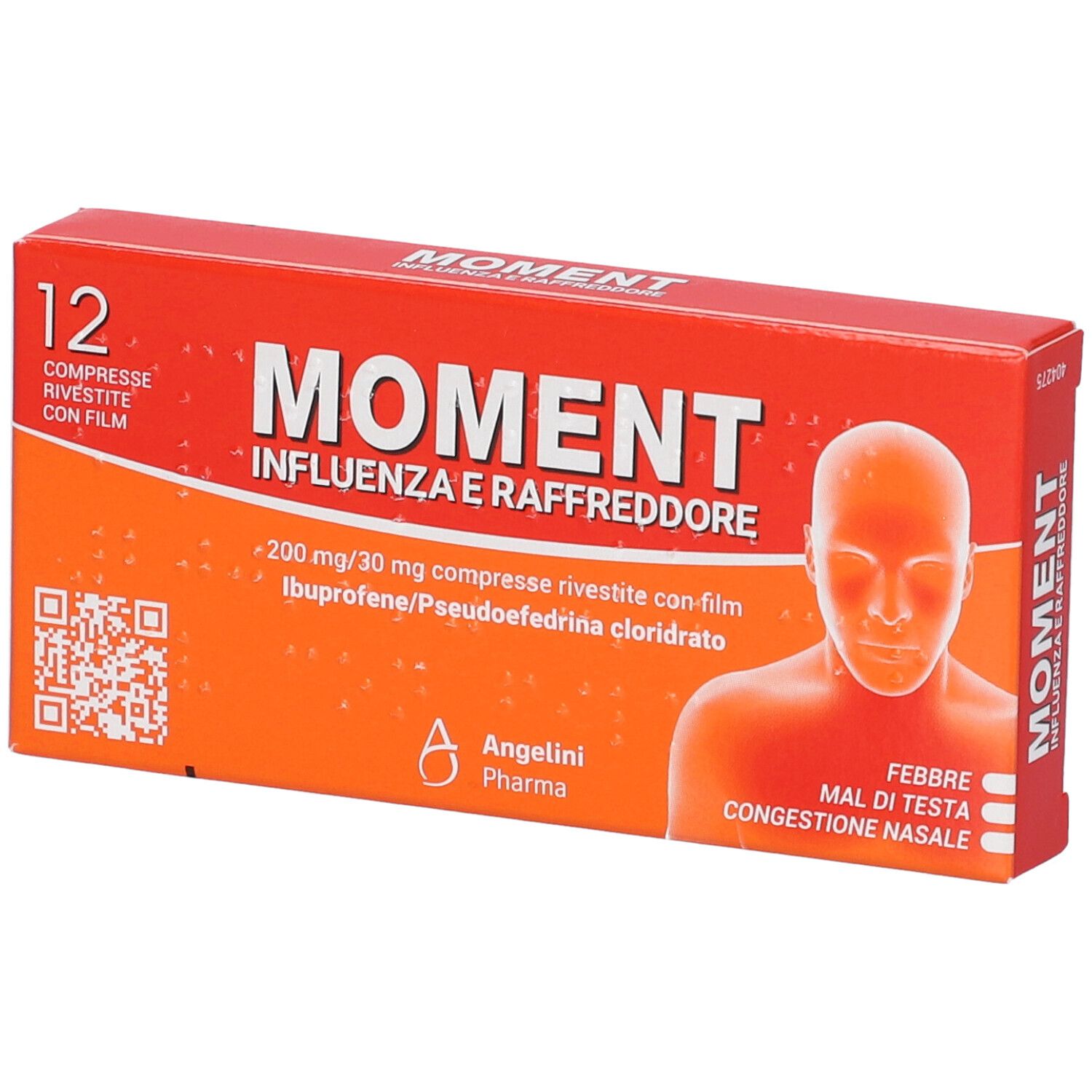 Moment Influenza e Raffreddore 200mg/30mg Compresse Rivestite con Film