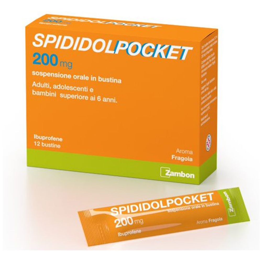 SPIDIDOLPOCKET 200 mg sospensione orale in bustina