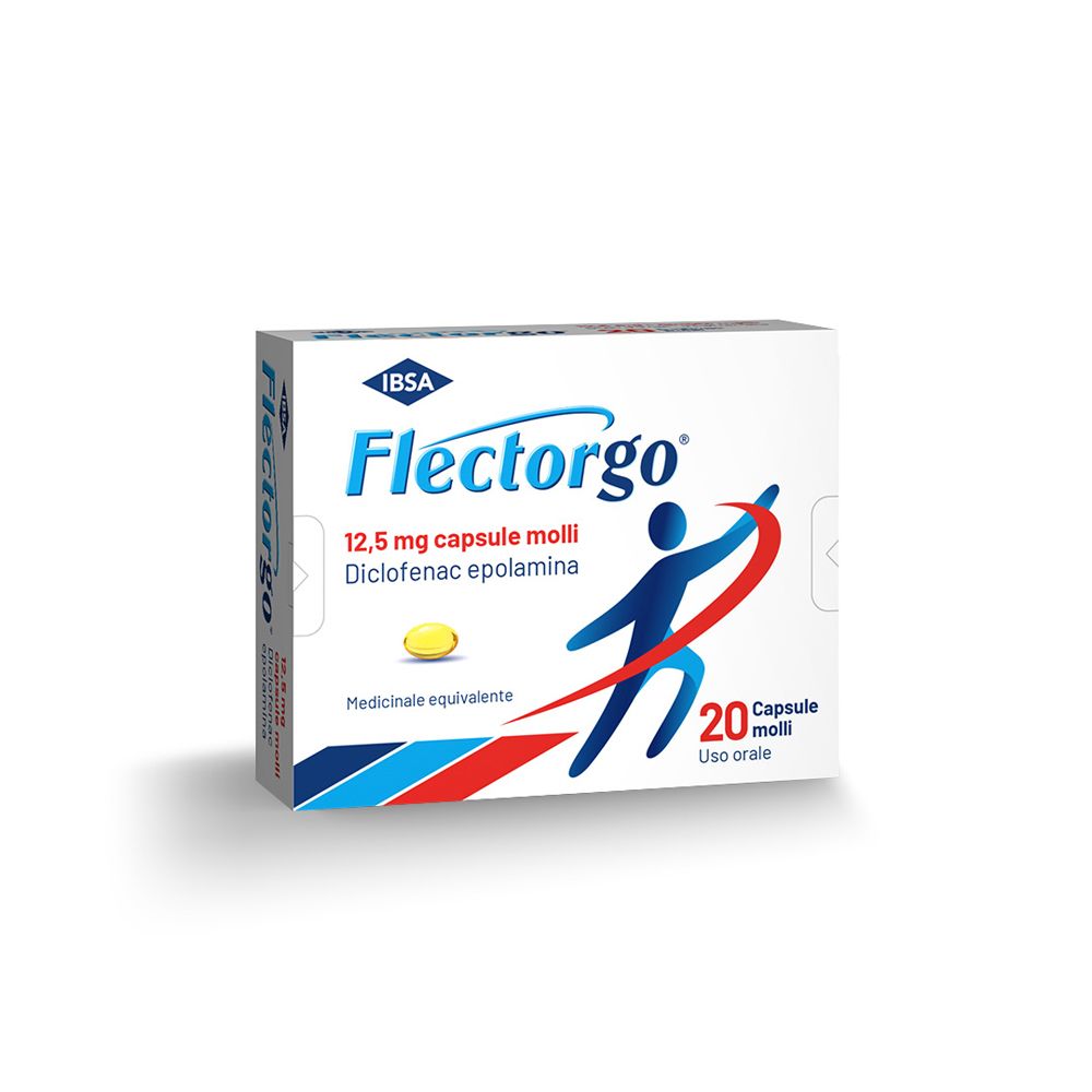 Flectorgo® Antidolorifico 12,5mg 20 Capsule Molli