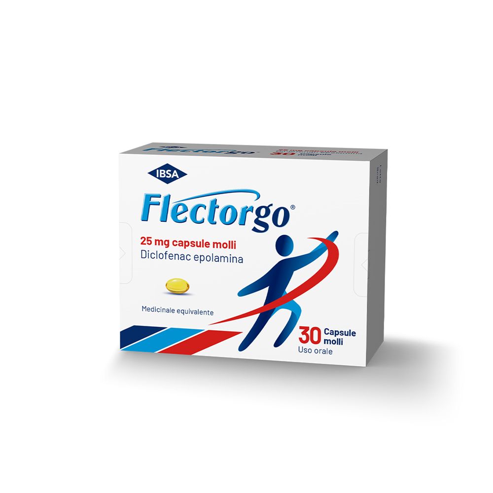 Flectorgo® Antidolorifico 25mg 30 Capsule Molli