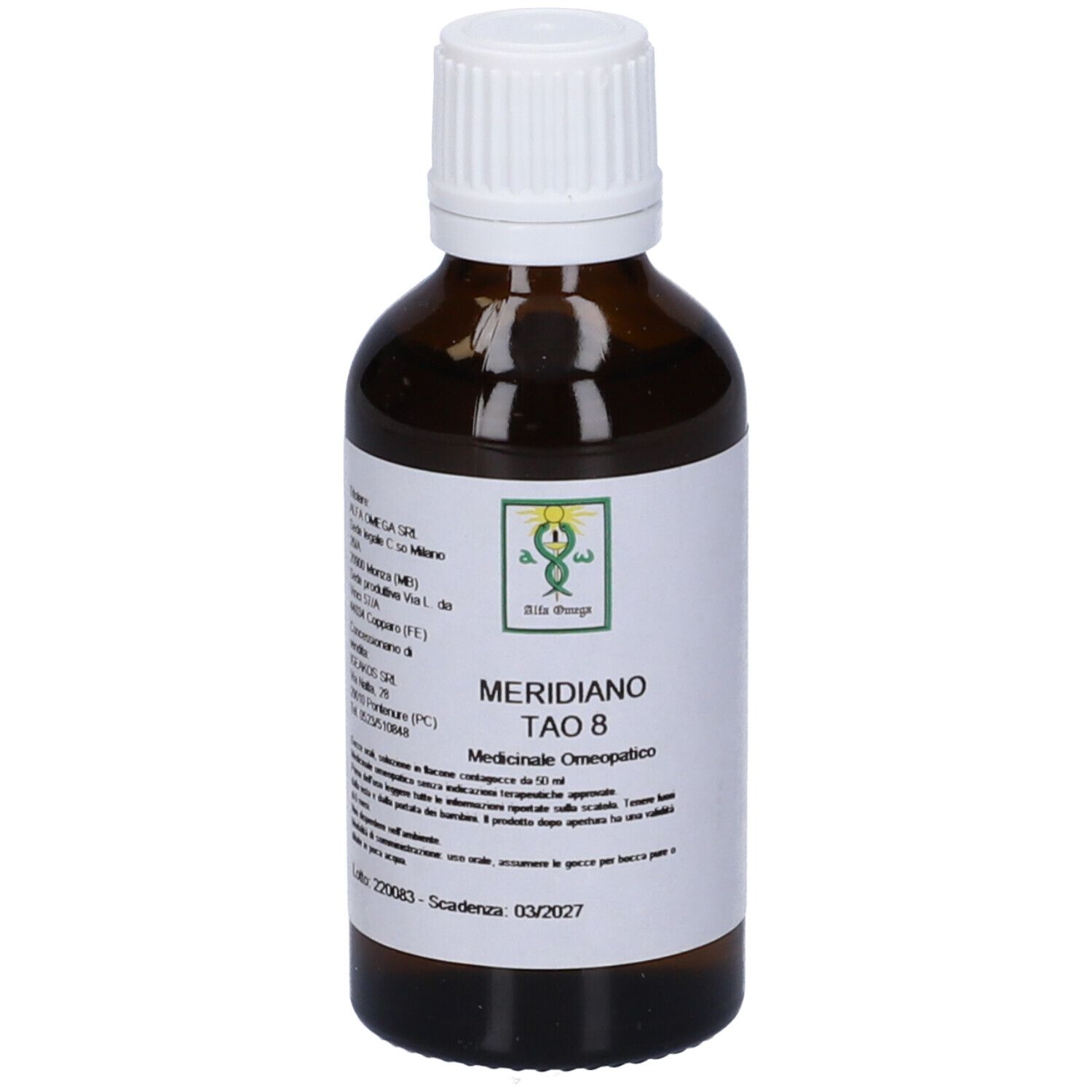 Alfa Omega  Meridiano Tao 8 Gocce Orali