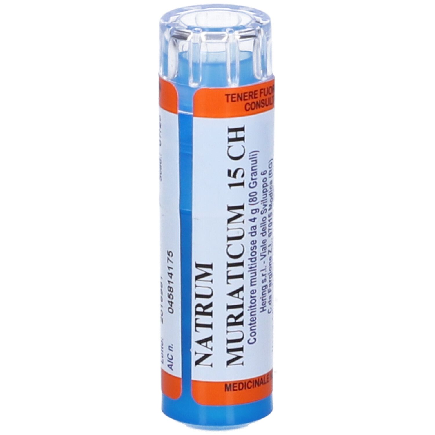 HERING Natrum Muriaticum 80 Granuli 15 Ch Contenitore Multidose