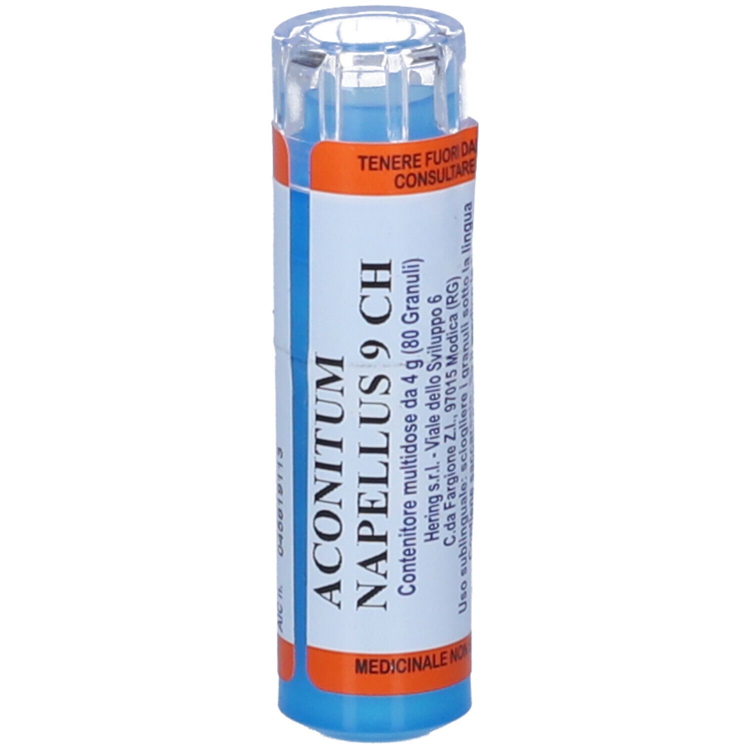 Hering Aconitum Napellus 80 Granuli 9 Ch Contenitore Multidose