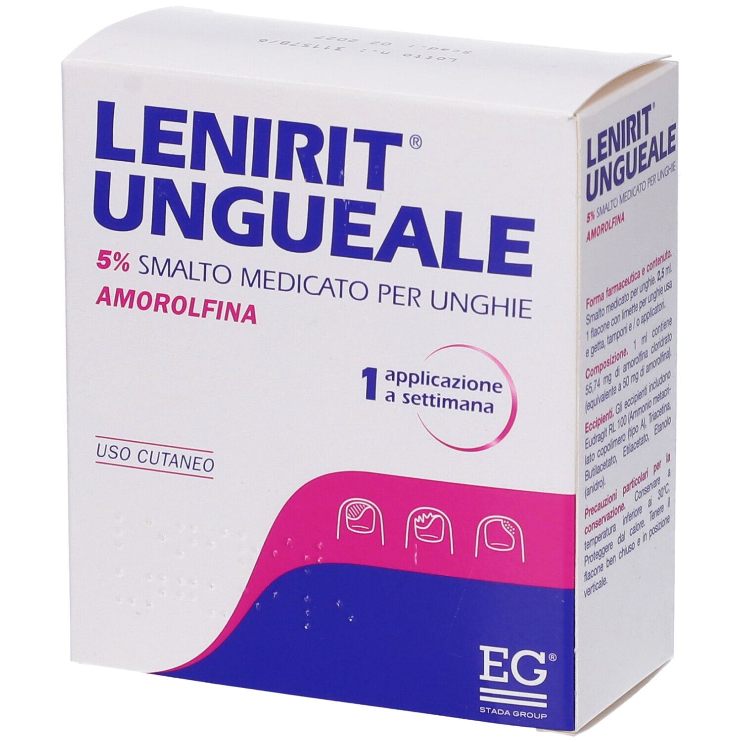 Lenirit Ungueale 5% Smalto Medicato Per Unghie