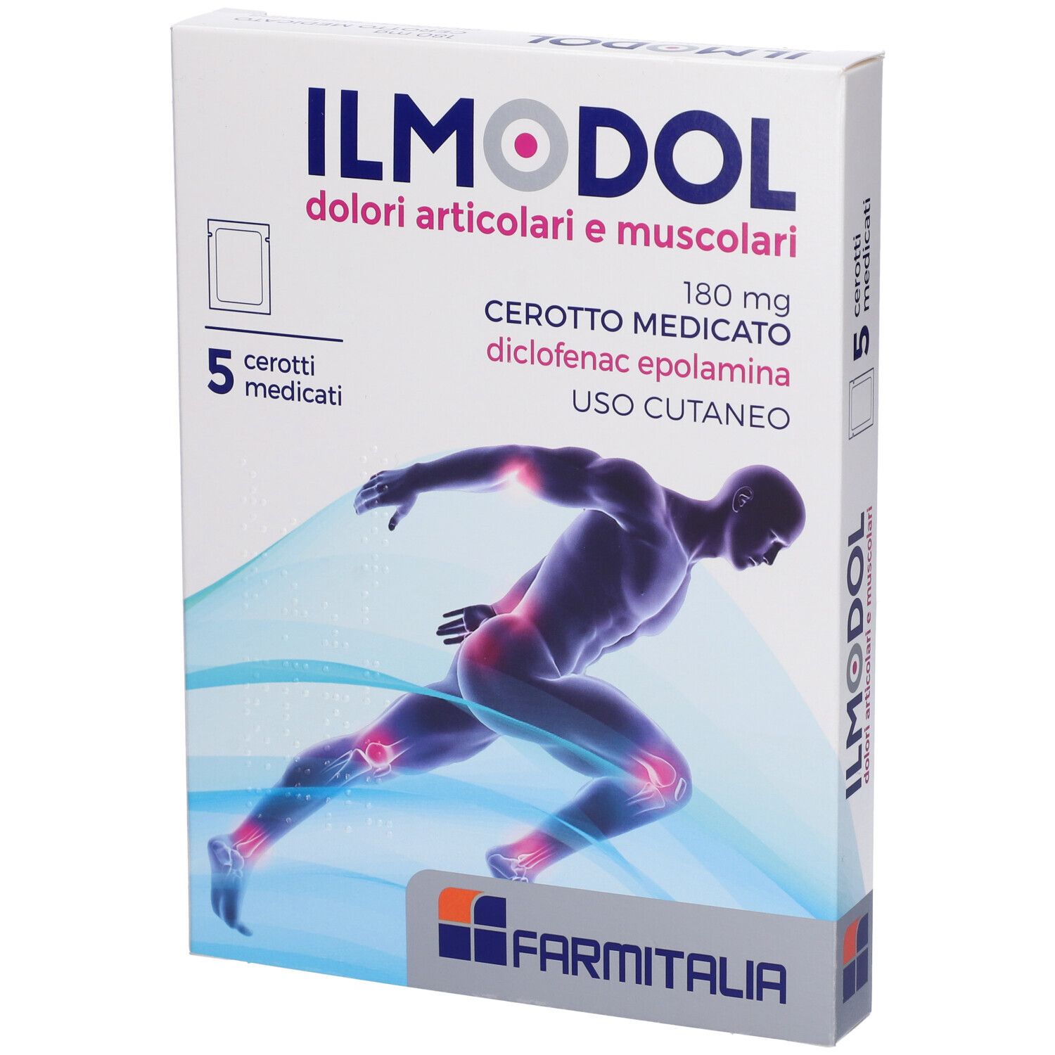 Ilmodol dolori articolari e muscolari 180 mg cerotto medicato