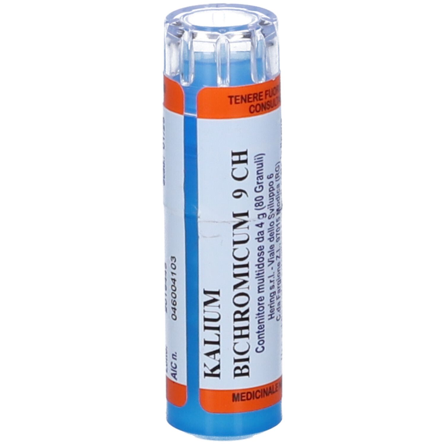 HERING Kalium Bichromicum 80 Granuli 9 Ch Contenitore Multidose
