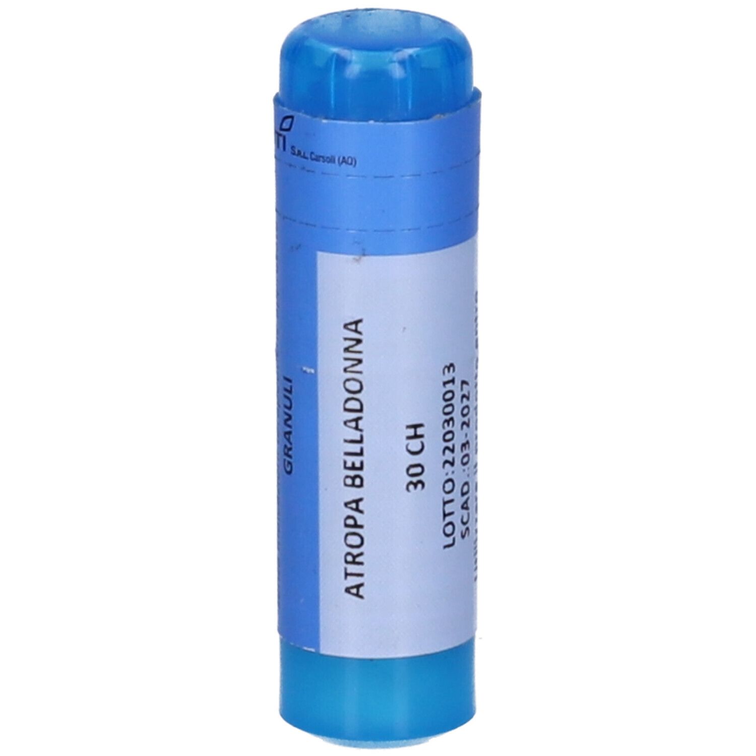 Atropa Belladonna 30 Ch Granuli Contenitore Multidose Da 3,5 G (70 Granuli) per Mucosa Orale