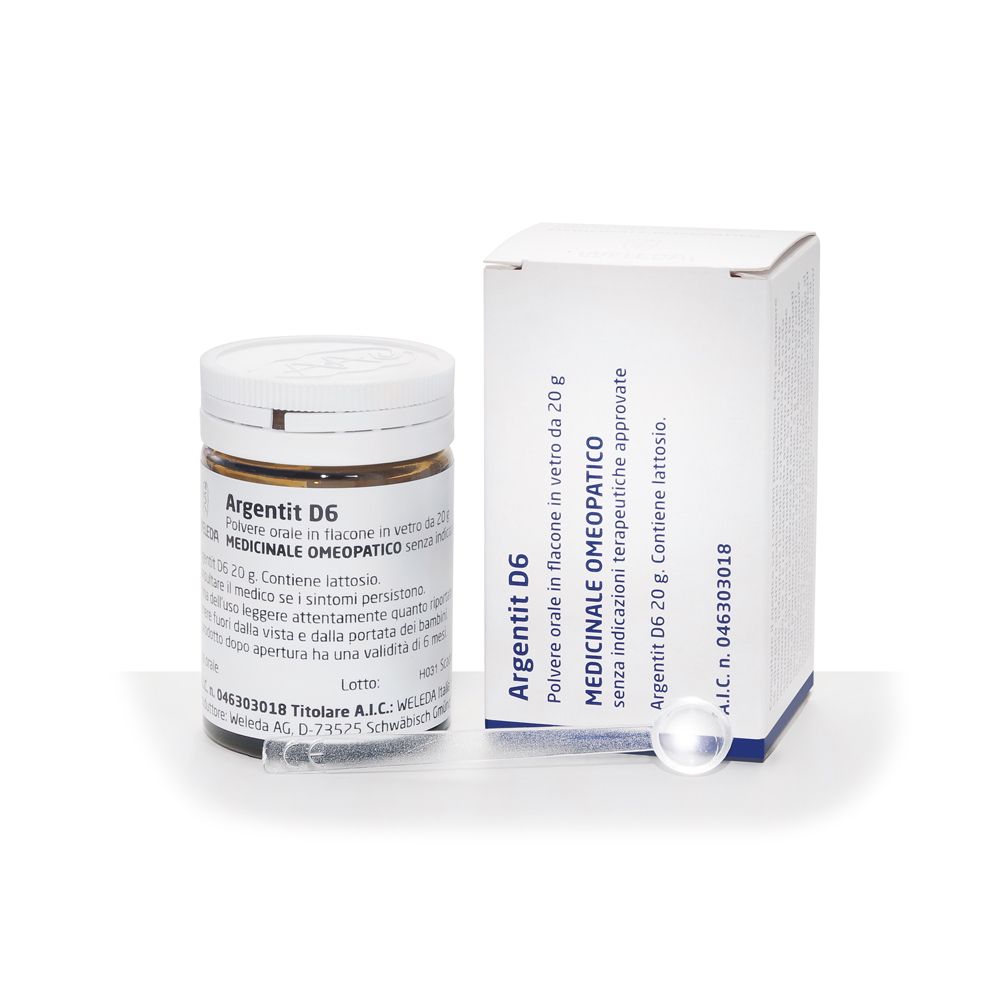 WELEDA Argentit 6 Dh Orale Polv 20 G Flacone