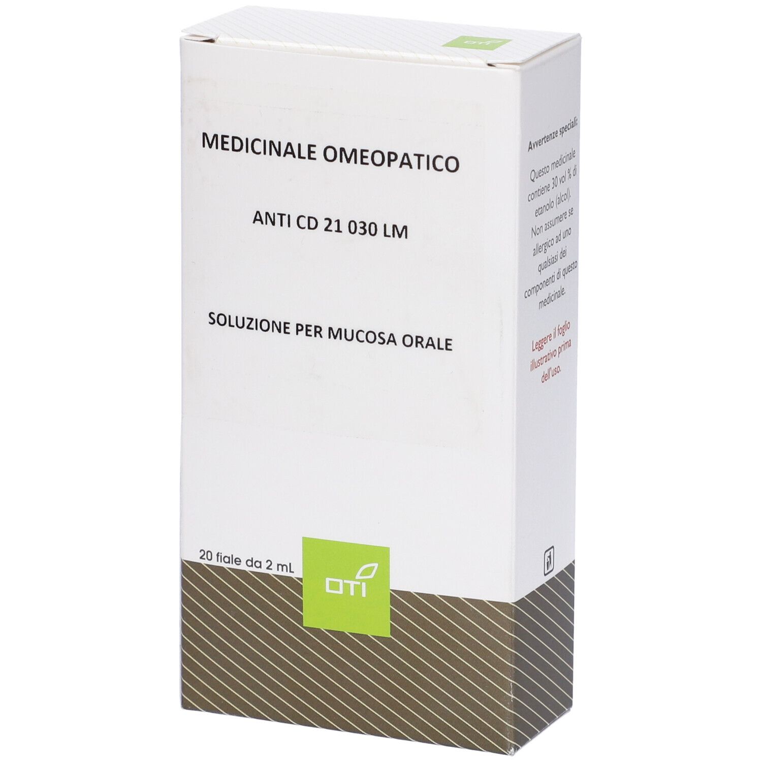 Anti Cd 21 030 Lm Potenziata Liquida 20 Fiale 2 ml Soluzione Idroalcolica per Mucosa Orale
