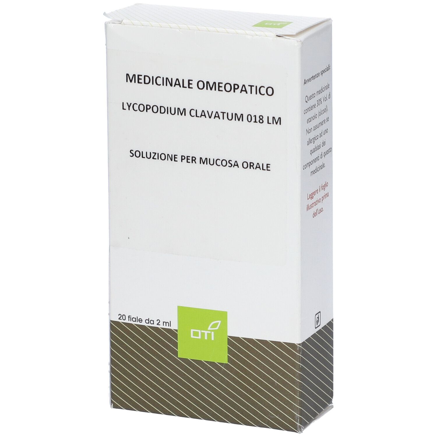 Lycopodium Clavatum 018 Lm Potenziata Liquida 20 Fiale 2 ml Soluzione Idroalcolica per Mucosa Orale