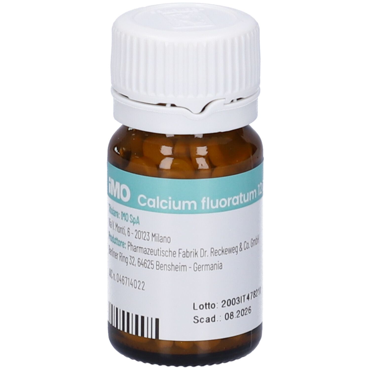 Calcium Fluoratum 200 Cpr Orodispers 12 Dh Flacone