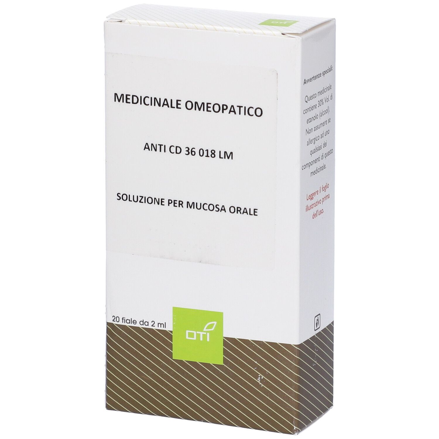 Anti Cd 36 018 Lm Potenziata Liquida 20 Fiale 2 ml Soluzione Idroalcolica per Mucosa Orale