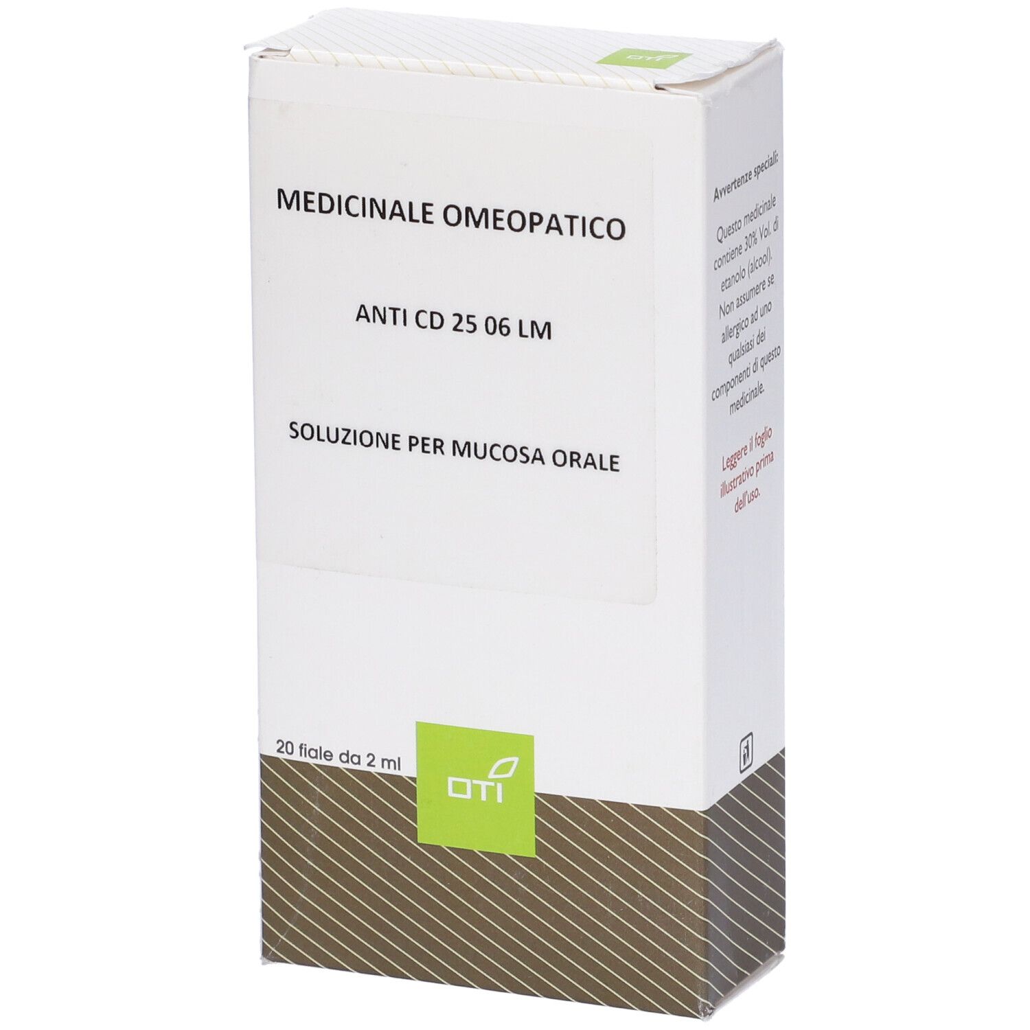 Anti Cd 25 06 Lm Potenziata Liquida 20 Fiale 2 ml Soluzione Idroalcolica per Mucosa Orale
