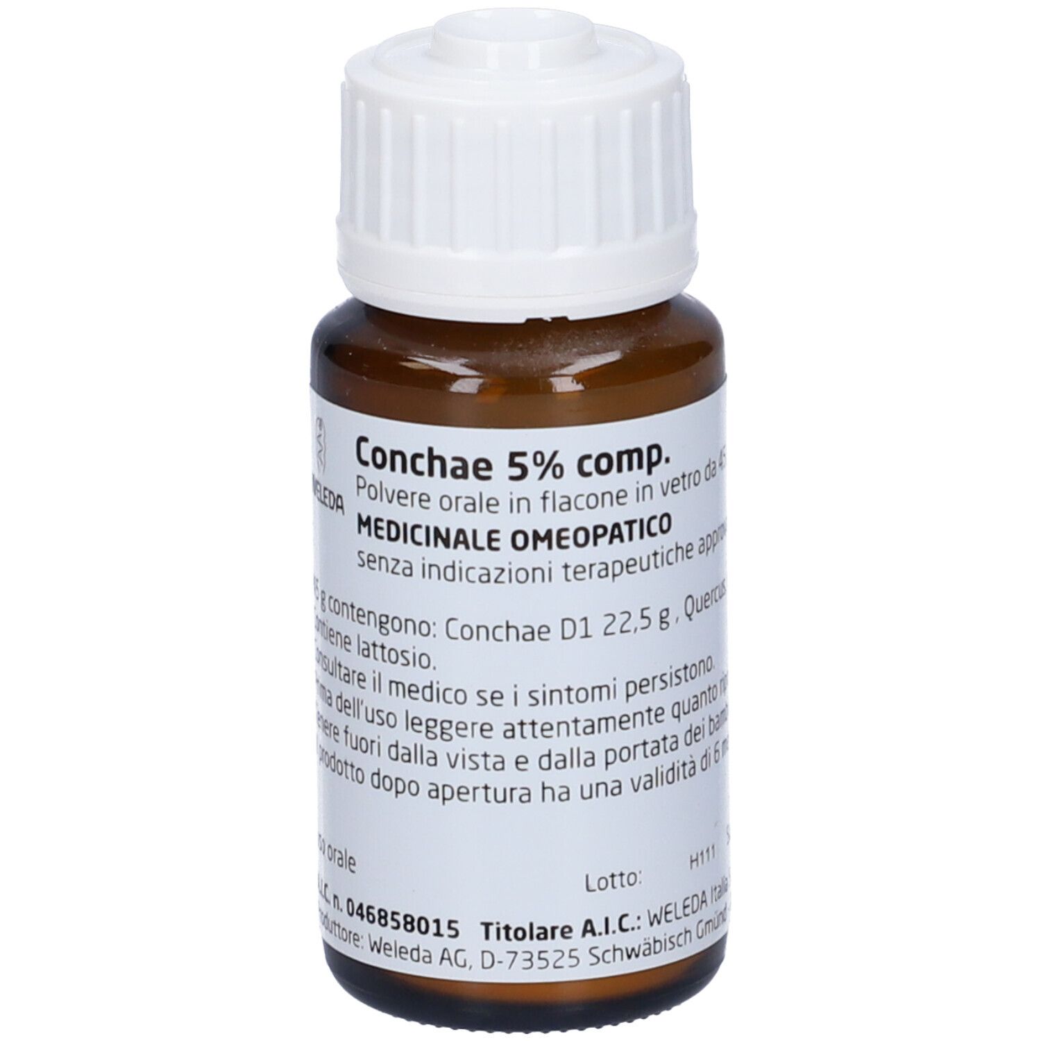 Conchae 5% Comp Polvere Orale Flacone 45 G