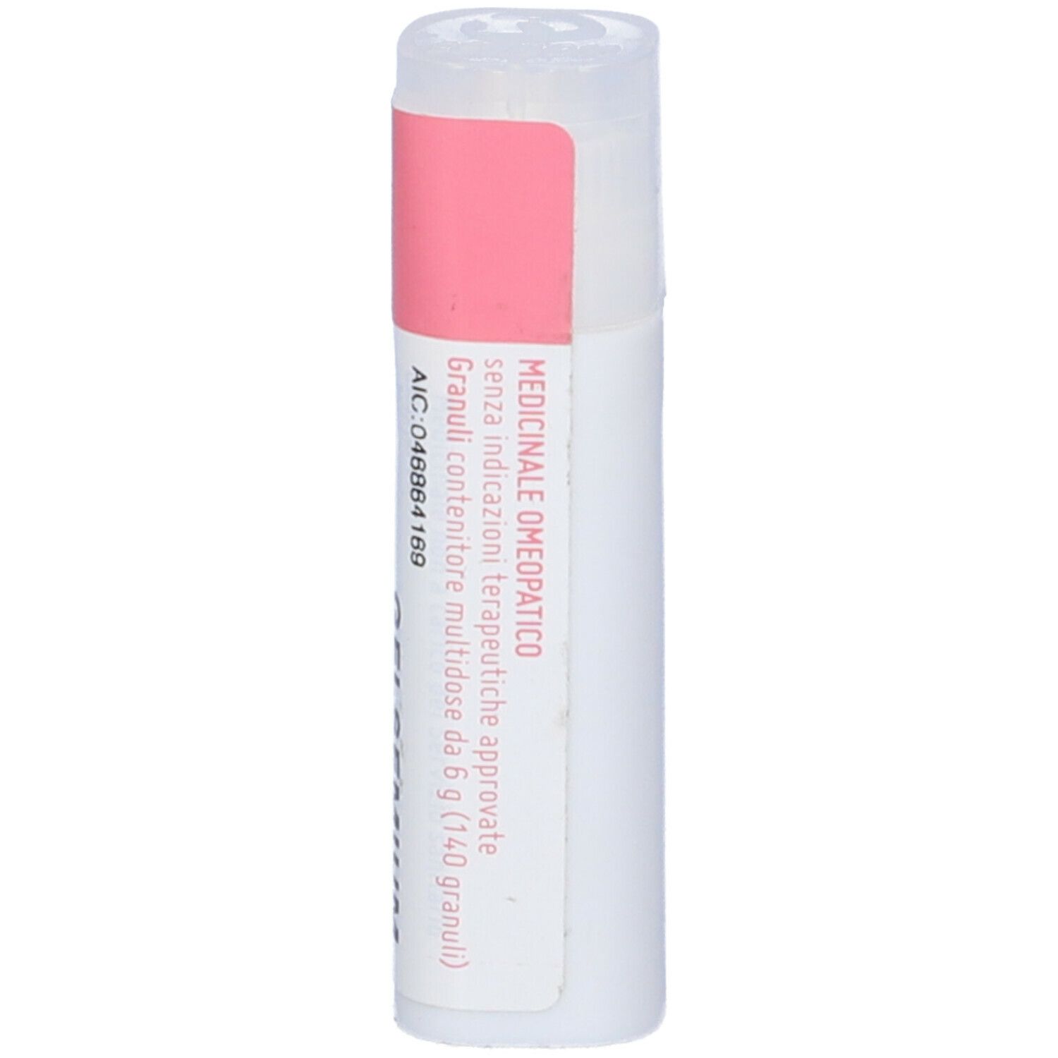 Flacone bianco con etichetta rosa. Si legge "Gelsemium Sempervirens 12 CH" e "dynamis".