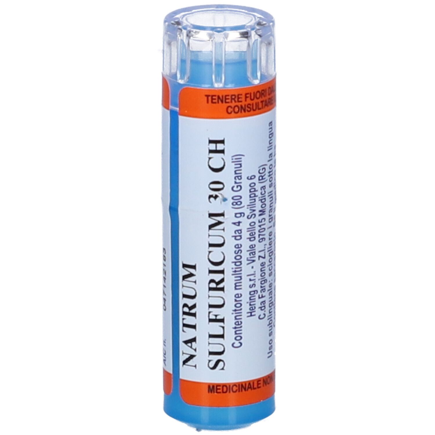 HERING Natrum Sulfuricum 80 Granuli 30 Ch Contenitore Multidose