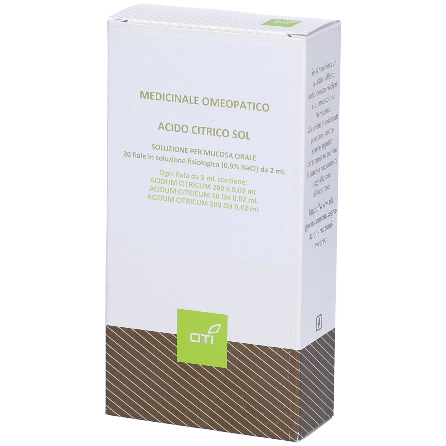 Acido Citrico Sol*Os 20F 2Ml