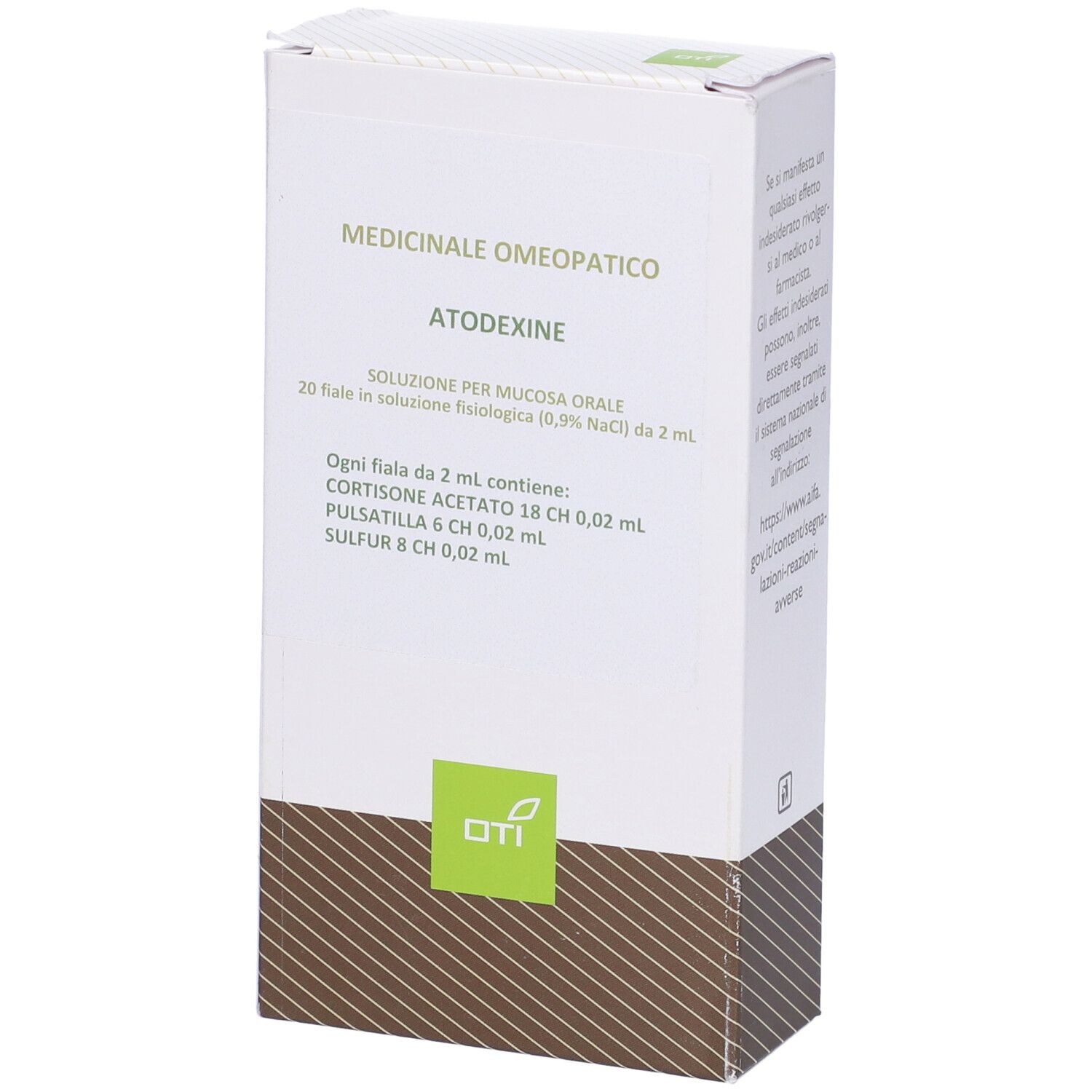 Atodexine Orale 20 Fiale 2 ml