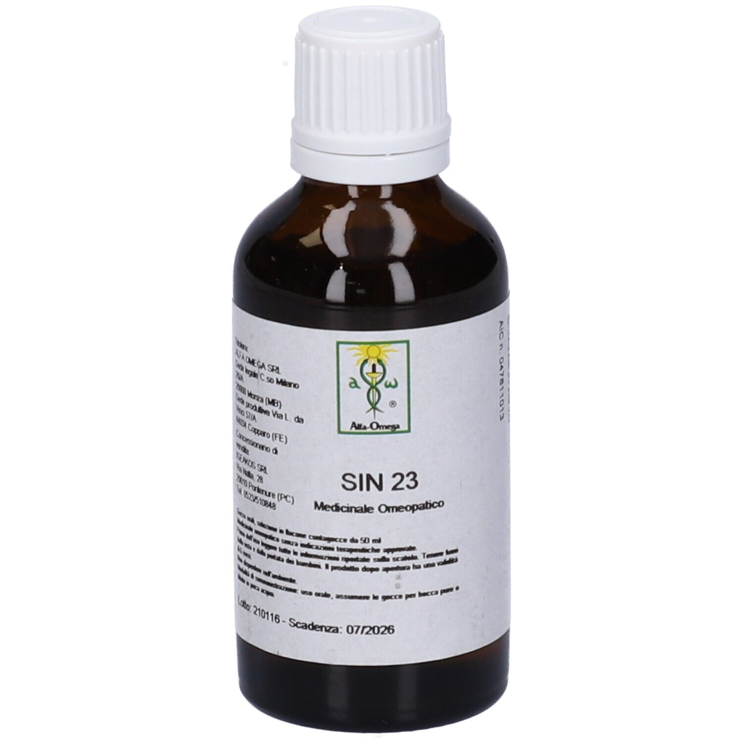Alfa Omega Sin 23 Gocce Orali