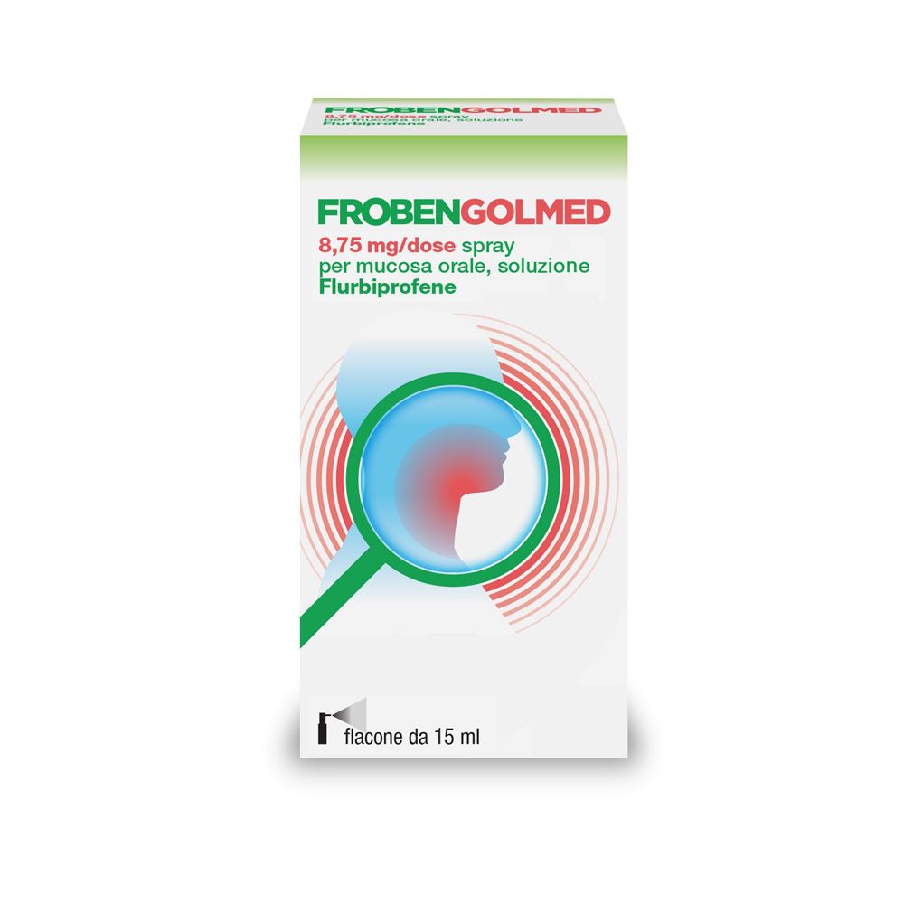 FROBENGOLMED 8,75 mg/dose Spray per Mucosa Orale, Soluzione