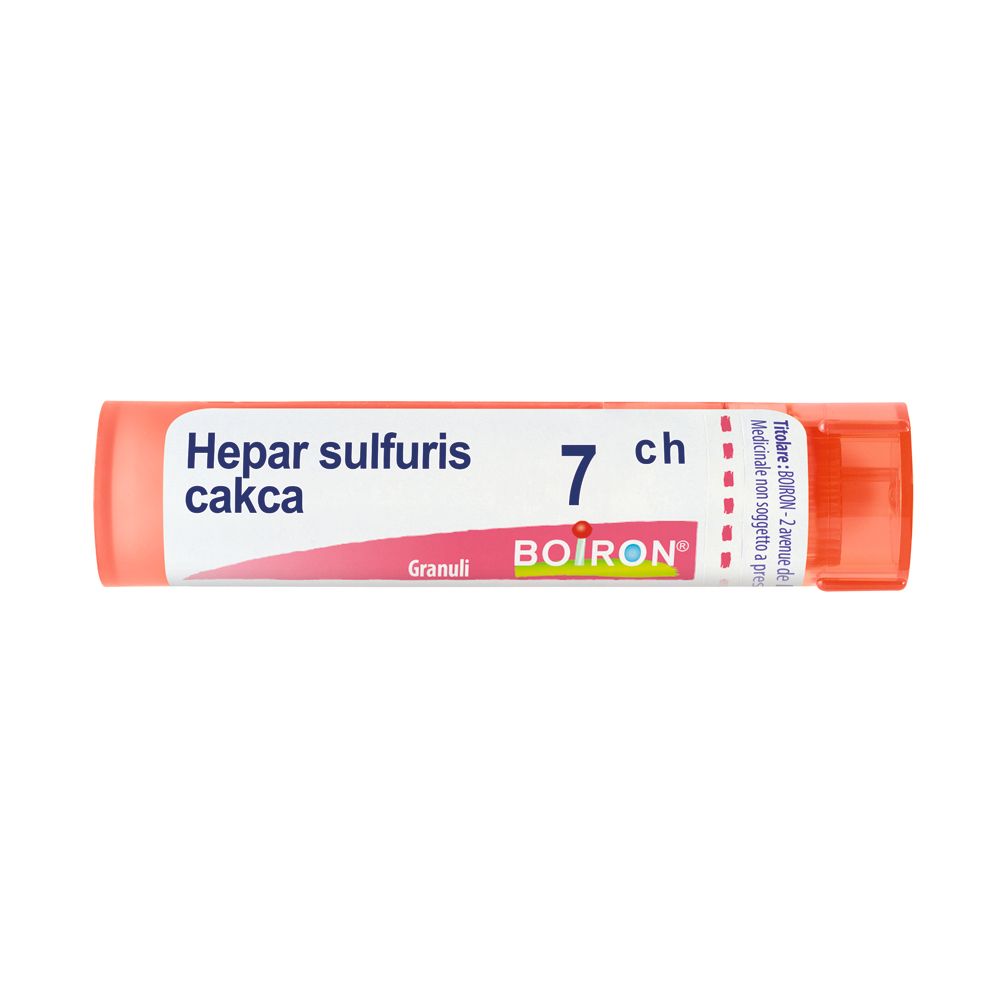 BOIRON® Hepar Sulfuris Calcareum Granuli 7 Ch Contenitore Multidose