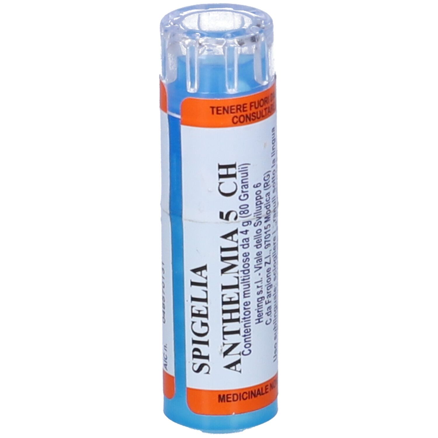 HERING Spigelia Anthelmia 80 Granuli 5 Ch Contenitore Multidose