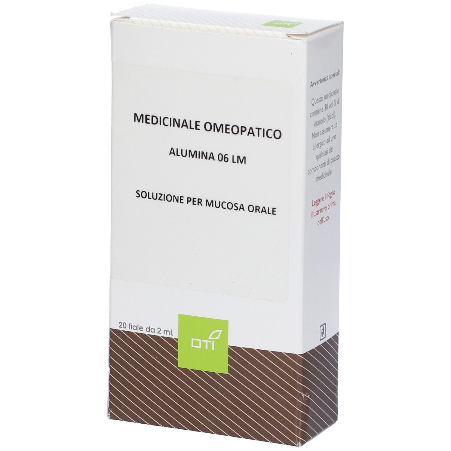 ALUMINA*06 LM Potenziata Liquida 20 fiale 2 ml soluzione idroalcolica per mucosa orale