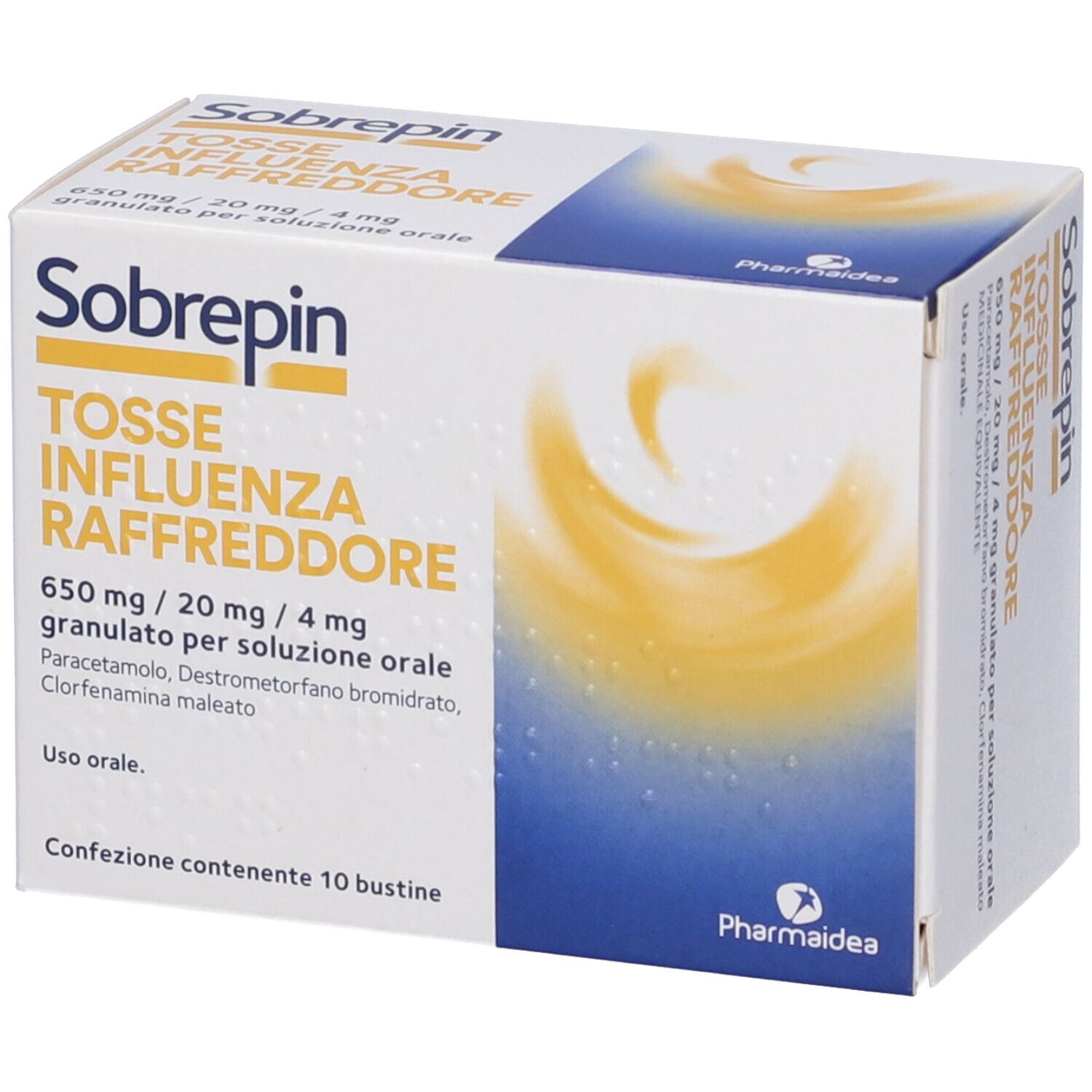 Sobrepin Tosse Influenza Raffreddore*Orale Grat 10 Buste