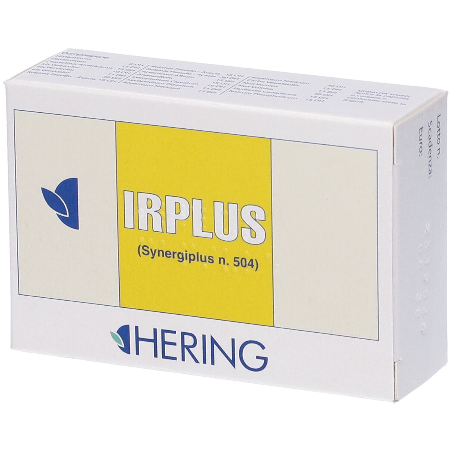 HERING Irplus Synergiplus N.504 Granuli in Capsule Rigide