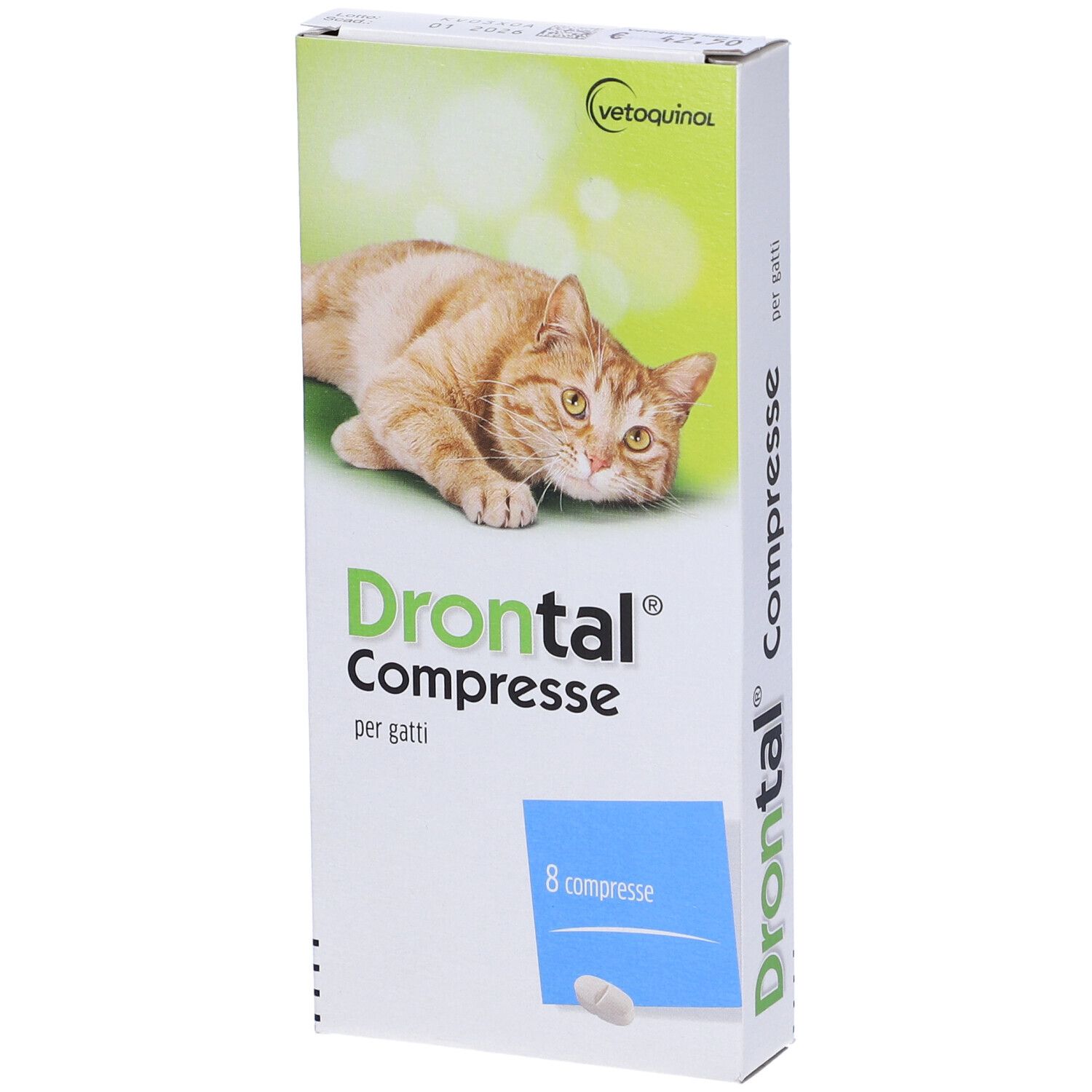 Drontal Uomo Compresse Per Gatti 8 Pz