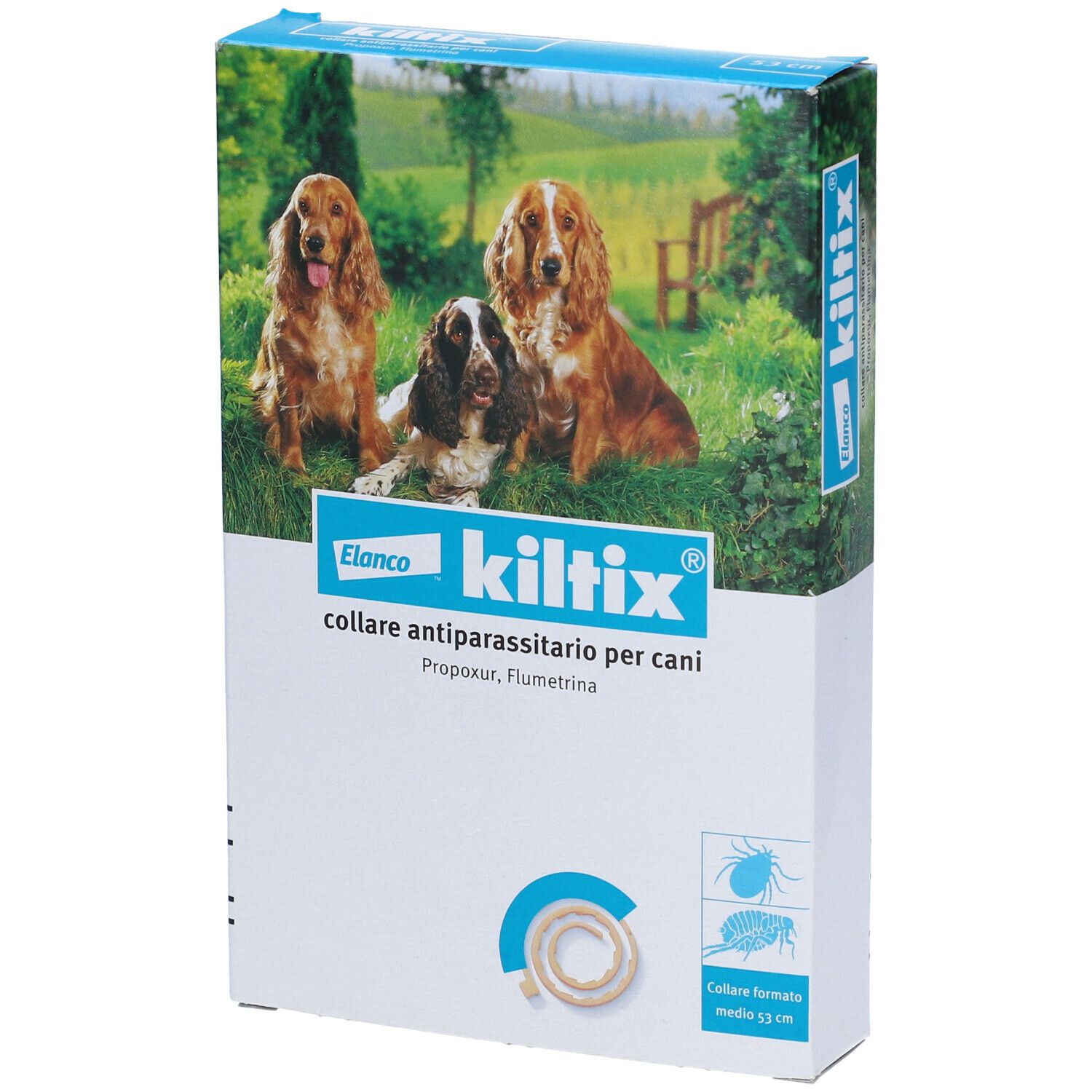 KILTIX collare antiparassitario 30,2 g (53 cm) cani taglia media (peso 8-20 Kg)