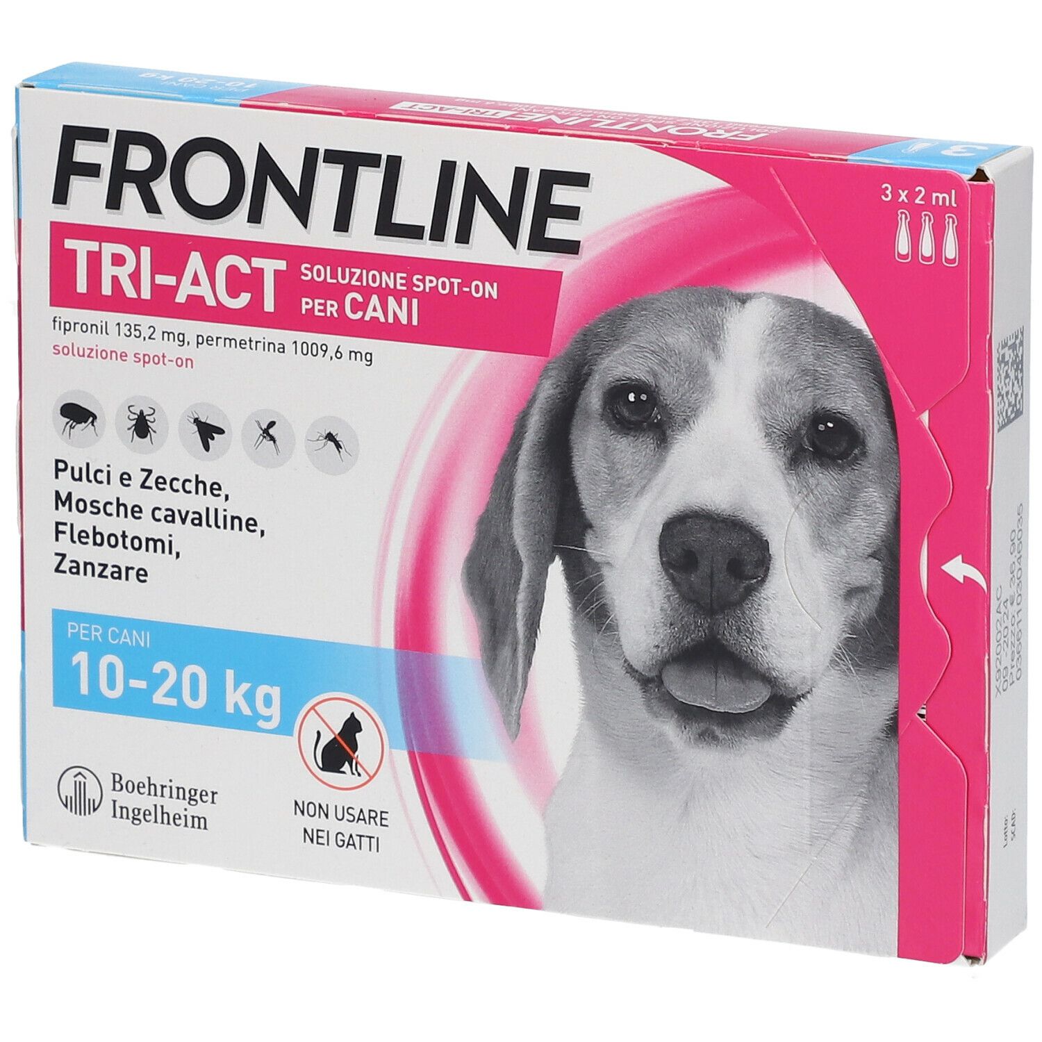 frontline tri-act per cani 10-20 kg